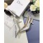 Dior Heel 6.5cm J'Adior Slingback Braided Pumps Silver 2020