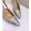 Dior Heel 6.5cm J'Adior Slingback Braided Pumps Silver 2020