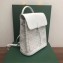 Goyard Alpin Mini Backpack Bag White