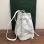 Goyard Petite Flot Bucket Bag White