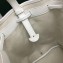 Goyard Petite Flot Bucket Bag White
