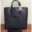 Goyard Voltaire Tote Bag Dark Blue