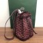 Goyard Petite Flot Bucket Bag Burgundy