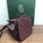 Goyard Petite Flot Bucket Bag Burgundy