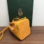 Goyard Petite Flot Bucket Bag Yellow