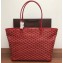 Goyard Artois PM/MM Tote Bag Red
