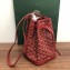Goyard Petite Flot Bucket Bag Red