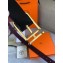 Hermes Width 3.2cm Nathan 32 Reversible Leather Belt Black/Burgundy