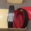Christian Louboutin Width 3.5cm Louis Belt Leather Black/White 2020