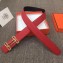 Hermes Rythme Reversible Leather Belt Red