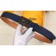 Fendi Width 3.5cm Bag Bugs Eyes Belt Dark Blue