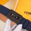 Fendi Width 3.5cm Bag Bugs Eyes Belt Dark Blue
