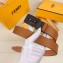 Fendi Width 3.5cm Bag Bugs Eyes Belt Brown