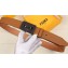 Fendi Width 3.5cm Bag Bugs Eyes Belt Brown