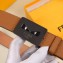 Fendi Width 3.5cm Bag Bugs Eyes Belt Brown