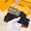 Fendi Width 3.5cm Bag Bugs Eyes Belt Black