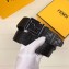 Fendi Width 3.8cm Embossed Logo FF Buckle Belt Black/Silver