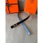 Hermes Width 2.4cm Mors H Reversible Leather Belt Black/Brown