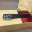 Christian Louboutin Width 3.5cm Ricky Belt Leather Black 2020