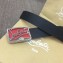 Christian Louboutin Width 3.5cm Ricky Belt Leather Black/Red 2020