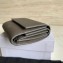 Celine Small Trifold Wallet in Grained Calfskin Etoupe