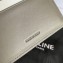 Celine Small Trifold Wallet in Grained Calfskin Etoupe