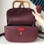 Valentino Supervee Calfskin Crossbody Large Bag Burgundy 2020