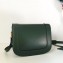 Valentino Small VLocker Leather Saddle Bag Green 2020
