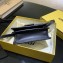 Fendi Leather FF Baguette Mini Shoulder Bag Black 2020