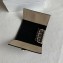 Celine Bicolour Strap Key Case Black/Creamy