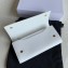Celine Large Flap Wallet in Grained Calfskin White