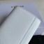 Celine Large Flap Wallet in Grained Calfskin White
