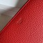 Celine Large Multifunction Zip Around Wallet Red