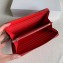 Celine Large Multifunction Zip Around Wallet Red