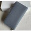 Celine Large Multifunction Zip Around Wallet Light Gray