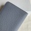 Celine Large Multifunction Zip Around Wallet Light Gray