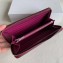 Celine Large Multifunction Zip Around Wallet Purplish Red