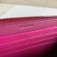 Celine Large Multifunction Zip Around Wallet Purplish Red