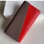 Celine Diagonal Large Flap Multifunction Wallet Etoupe/Red