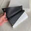 Celine Diagonal Large Flap Multifunction Wallet Black/White