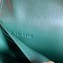 Celine Large Flap Wallet in Grained Calfskin Green