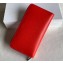 Celine Large Zipped Wallet Red