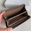 Celine Large Zipped Wallet Olive Green