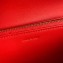 Celine Large Flap Wallet in Grained Calfskin Red