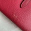 Celine Large Strap Multifunction Wallet in Grained Calfskin Red