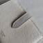 Celine Medium Strap Multifunction Wallet in Grained Calfskin Creamy
