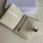 Celine Medium Strap Multifunction Wallet in Grained Calfskin Creamy