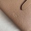 Celine Medium Strap Multifunction Wallet in Grained Calfskin Brown