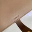 Celine Large Strap Multifunction Wallet in Grained Calfskin Brown