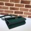 Gucci Zumi Smooth Leather Small Shoulder Bag 576388 Green